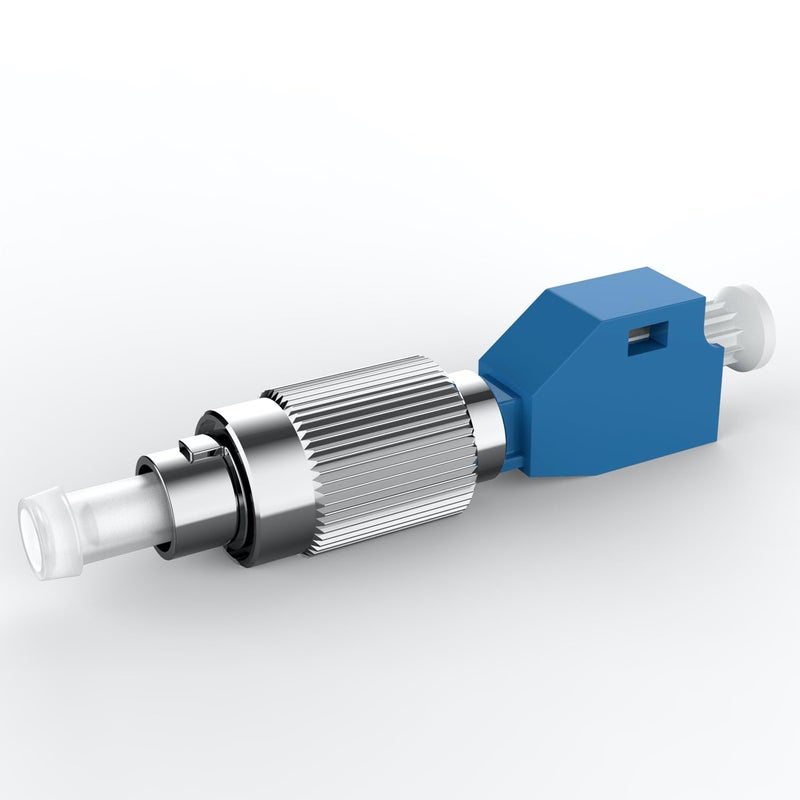GESD Visual Fault Locaotr Adapter, FC Male to LC Female Connector, 2.5mm to 1.25mm Hybrid Fiber Optical Convertor Adapter for Optical Power Meter, Single Mode 9/125um for VFL Connector - Image 1